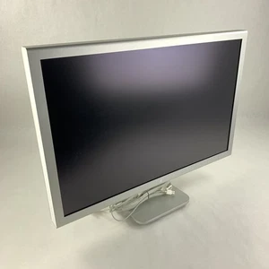 Apple Cinema Display A1083 30" Monitor Tested w/ Cords No Power Supply Scuff - Picture 1 of 13
