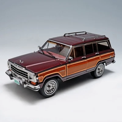 DD Model 1/18 Scale Red Jeep Guand Wagoneer Diecast Car Model Toy Gift - Image 1 of 4