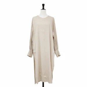 Ballsey Shirt Beige Size: 36 Size 9 Cotton Double Cross Ruched Tunic Used BEEG-0 - Picture 1 of 7