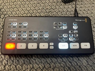Blackmagic Design ATEM Mini HDMI Live Stream Switcher SWATEMMINI - Image 1 of 4