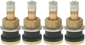 Dill TR501 1-1/2" Brass Clamp-in Tubeless Truck Valve Stem (.625) Pack of 4 - Picture 1 of 2
