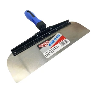 Hoja de desnatado Advance Equipment Advance de radio de acero inoxidable de 12" - Imagen 1 de 5