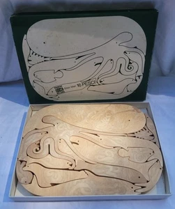 Rompecabezas Enzo Mari 16 Pesci Danés Milano Raro Coleccionable Criaturas Marinas De Colección  - Imagen 1 de 6