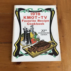 KMOT - TV 1978 Favorite Recipe Cookbook 20th Anniversary Minot North Dakota - Picture 1 of 3