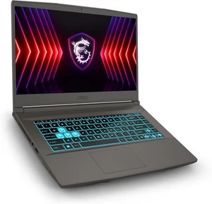 MSI Notebook Thin 15" Gaming laptop |16GB RAM, 512GB SSD | Cosmos Grey - Picture 1 of 12