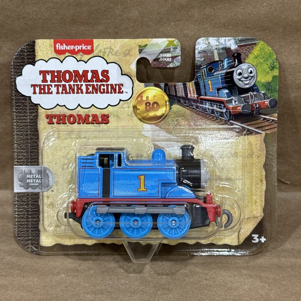 Fisher-Price Thomas The Tank Engine Metal Collection 80th Storybook Train Raro Foto 1 de 3
