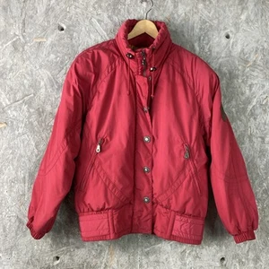 Vintage Kaelin Size 8 Pink Nylon Ski Jacket  Thermolite Insulation Hong Kong - Picture 1 of 19