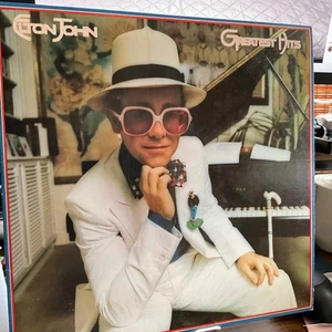 ELTON JOHN LP GREATEST HITS 1974 MCA 2128 EX/EX  Original Press - Picture 1 of 4