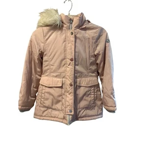 Girls Michael Kors Pink Winter Coat. Size 7/8 - Picture 1 of 7
