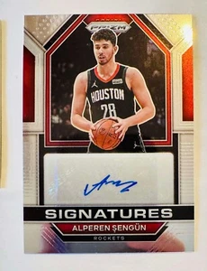Alperen Sengun 2023-24 Panini Prizm Signatures Autograph Auto - Bild 1 von 1