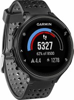 Garmin Forerunner 235 Black and Gray Silicone Strap - (100371754)