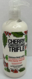 Hempz Treats Cherry Cheesecake Trifle Delicious Body Lotion 16.5oz Holiday Label - Picture 1 of 6