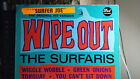 RARE 1963 FIRST PRESS - The Surfaris Wipe Out - Surfer Joe Vinyl Record DLP 3535