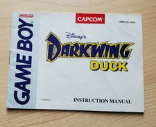 Disney's Darkwing Duck Nintendo Game Boy Manual ONLY~Video Game Instruc. Booklet