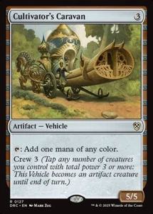 Cultivator's Caravan NM MTG Aetherdrift DFT DRC Magic - Picture 1 of 3