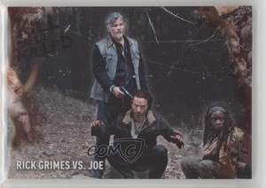 2016 Topps The Walking Dead Survival Box Rotten 15/25 Rick Grimes vs Joe #7 a4e
