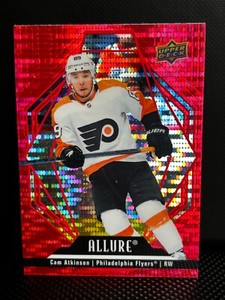 2022-23 Upper Deck Allure CAM ATKINSON #37 Red Rainbow Philadelphia Flyers