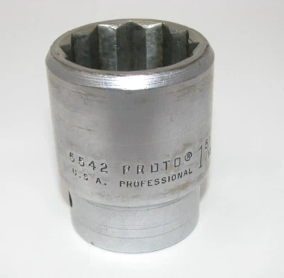 PROTO 5542, 3/4 Drive, 1-5/16 Socket USA 12 Point - Image 1 of 4