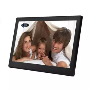 QPIX 10'' Digital Photo Frame Multi-Function Remote Control 1024*600 8GB Memory - Picture 1 of 5