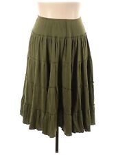 One Step Up Women Green Casual Skirt 2X Plus