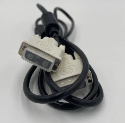 DVI-D zu DVI-D SingleLink 18+1 Pin Kabel 1,8m Monitorkabel Anzeigekabel Schwarz - Bild 1 von 3