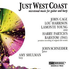 Harrison, Lou Microtonal Music for Guitar and Harp (Schneider, Shulman) (CD)