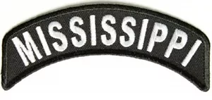 Toppa Motociclista Mississippi Mini Dondolo Toppa Motociclista - Foto 1 di 1