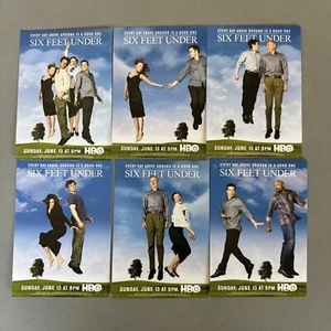 HBO Six Feet Under TV Show Post Card Set (6) Promotional - Picture 1 of 2