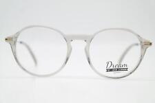 Occhiali Dream by John Lennon JOL 12 Trasparente Oro Ovale Montatura Nuovo