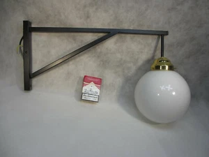 Stabile Wandausleger Lampe Werkstatt Lampe Flur Wandlampe Metall Wandleuchte - Bild 1 von 12