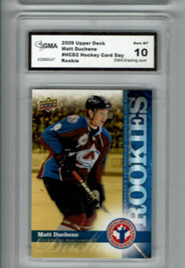 2009  Matt Duchene Upper Deck Hockey Card Day rookie gem 10 #HCD2