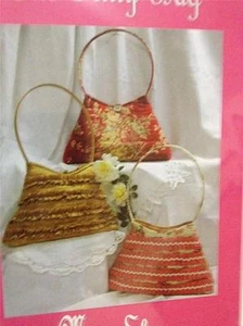 MoonShine Sewing Pattern MS16 The Frilly Bag Handbag Monica Poole Uncut - Picture 1 of 3