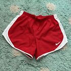 Nike Tempo Run Shorts Active Red White Girls XL Dri Fit Lined Team Uniform