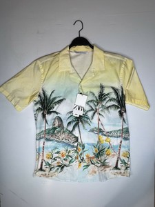 Las mejores ofertas en Camisas Zara amarillo para De hombre | eBay