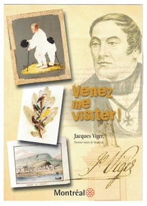 Jacques Viger Unused Canadian Rack Card Free Card Advertising Postcard - Picture 1 of 2
