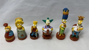 2002 The Simpsons 3D Red Chess Figures / Replacement Pieces / Cake Toppers -Bart - Picture 1 of 12