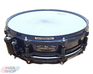 Pearl FCM1435 14x3.5 Carbonply Maple Free Floating Piccolo Snare Drum Used Japan - Picture 1 of 8