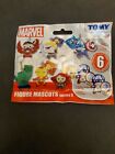 Marvel Figure Mascots By TOMY Series 3 Blind Bag Keychain Collect All 6