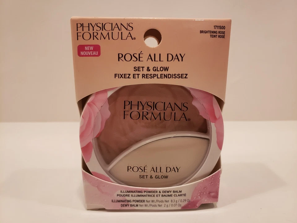 Physicians Formula~Rose All Day Set & Glow ~ Brightening Rose~ 0.36oz(Total)~NIB - Image 1 of 1