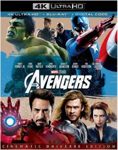 Authentic Marvel The Avengers First Movie 4K Ultra HD Blu-ray Digital Copy Code - Picture 1 of 1