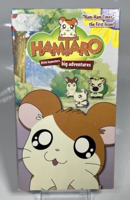Hamtaro “Ham-Ham Times” The First Issue! VHS-Rare - Great Shape - Image 1 of 4