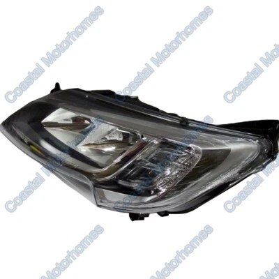 Fits Peugeot Boxer Citroen Relay Fiat Ducato Left Headlight Silver Without DRL - Image 1 of 4