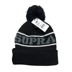 SUPRA S6531404/BAB TITLE NEABIE SOMBRERO HOMBRE (Regular) Negro Acrílico Gorro - Imagen 1 de 1