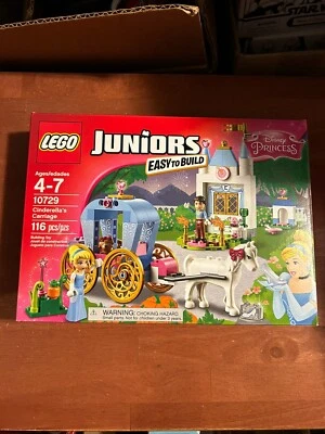 (10729) LEGO Juniors: Cinderella's Carriage NUEVO SELLADO RETIRADO PRINCESA DISNEY Foto 1 de 2