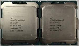 2x Lot of SR2R6 Intel Xeon E5-2620 v4 2.1GHz Processor - Picture 1 of 2
