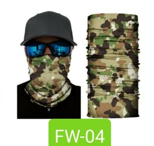 10 PACK Neck Gaiter Face Mask Bandana Head Band Multi-Use Tube Scar hiking - Picture 1 of 5