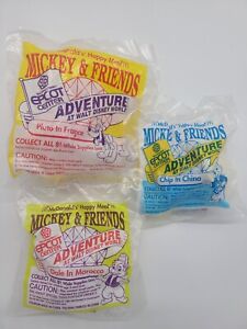 1993 McDonald's Happy Meal | Mickey & Friends Epcot Adventure | You Choose