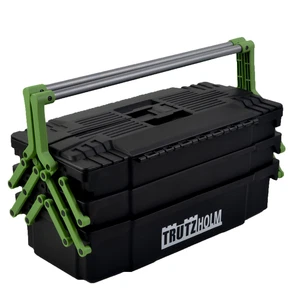 Werkzeugkiste Werkzeugbox Werkzeugkoffer 48x24x21 cm Toolbox Mehrzweckbox leer - Bild 1 von 8