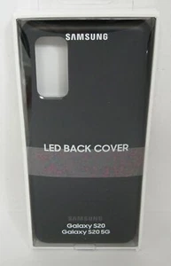 Samsung LED Back Cover Case for Galaxy S20 5G - Black - Picture 1 of 2