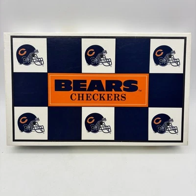 Chicago Bears Checkers COMPLETE Big League Promotions 1993 NFL Football Packers - Image 1 of 4